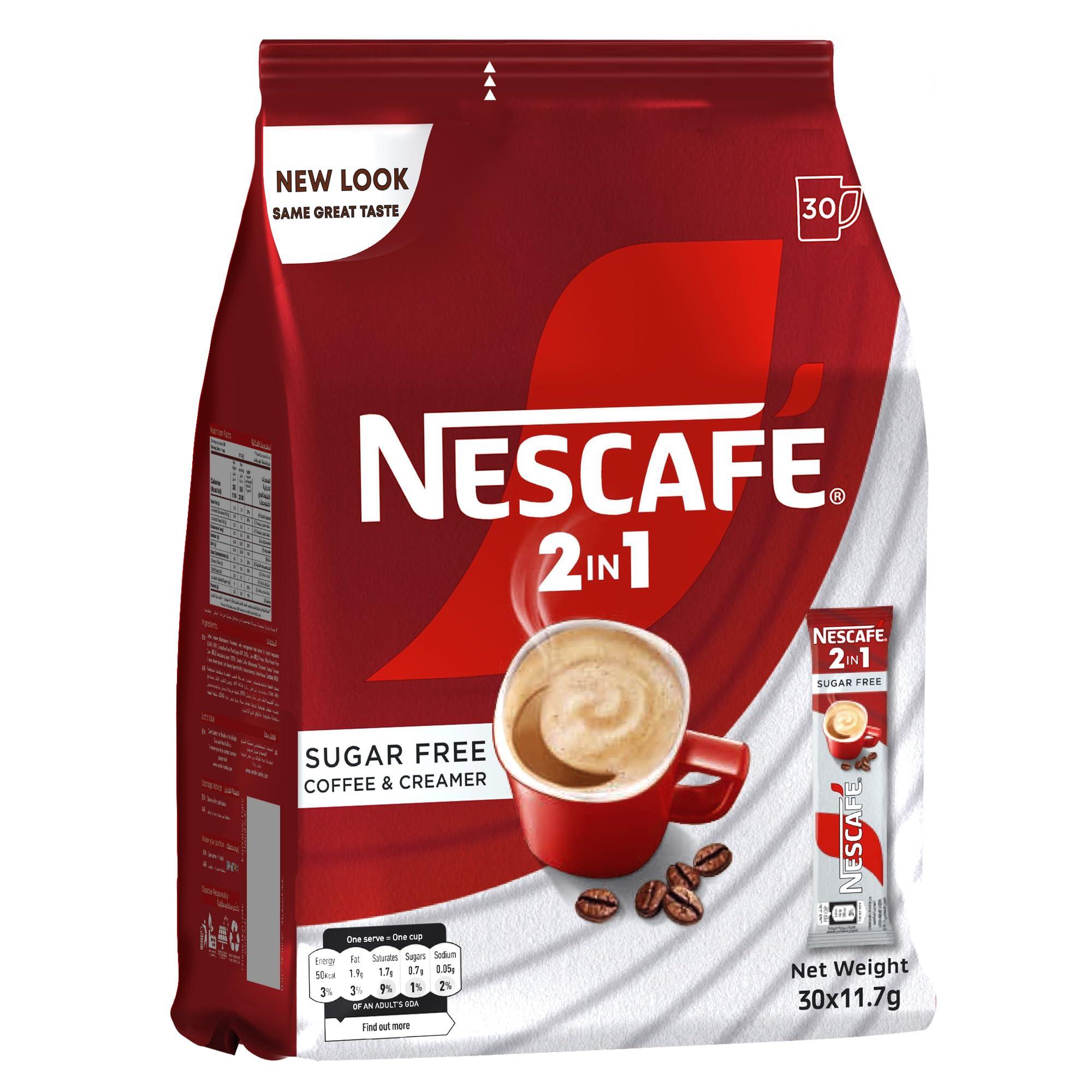 Nescafe Nescafe 2In1 Instant Coffee,11.7G (30 Sachets Per Pouch, 400 Gram)