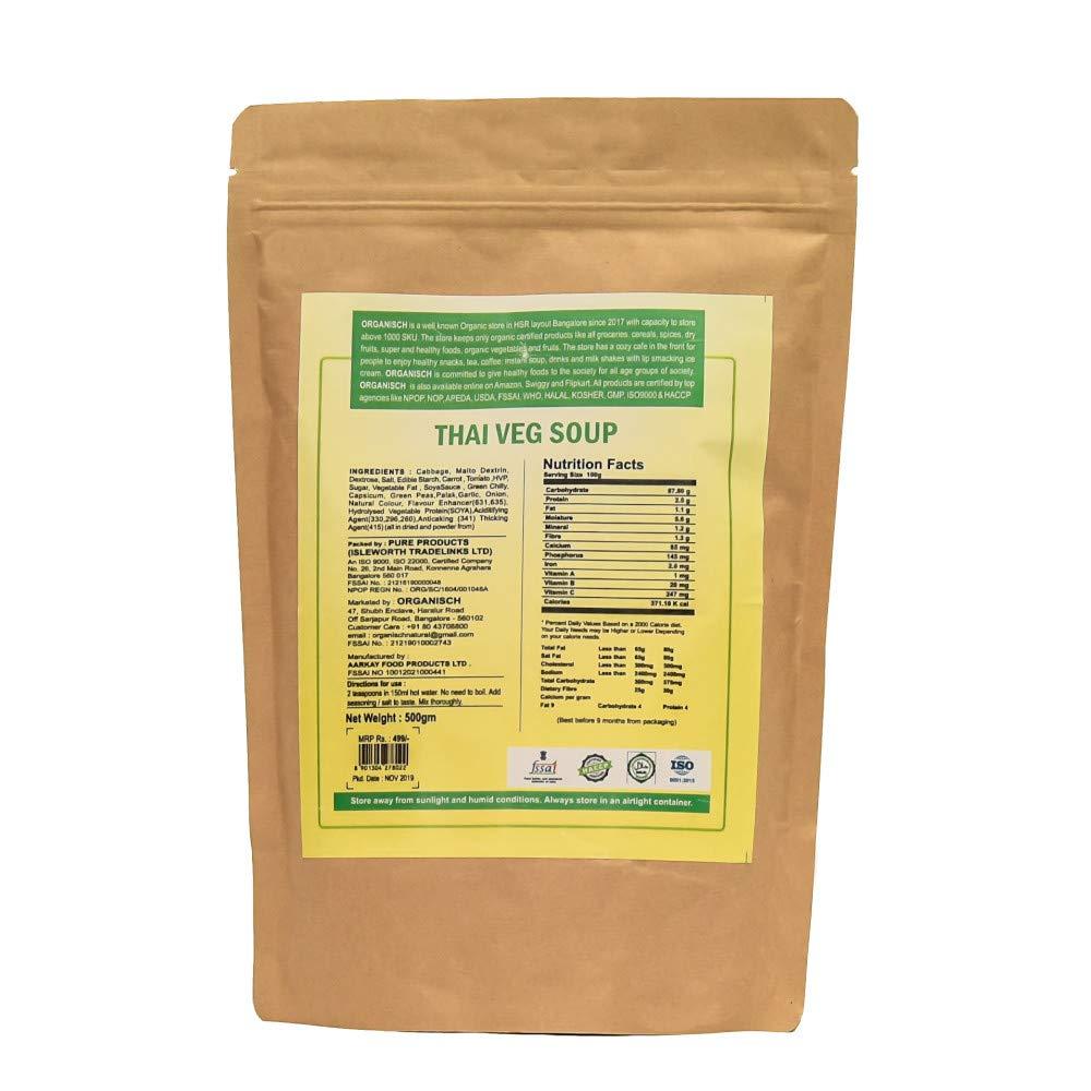 Organisch Organisch Thai Veg Ready to eat Soup (500 GMS)
