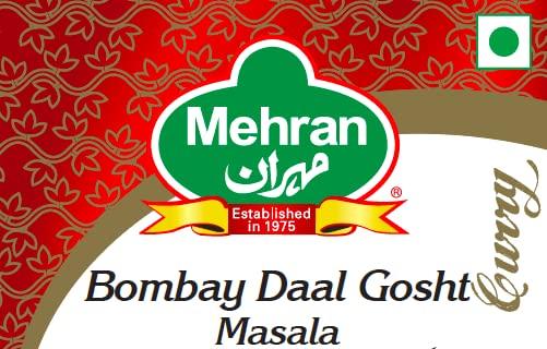Mehran Mehran Bombay Daal Gosht Masala, 50 gms (Pack of 4 )