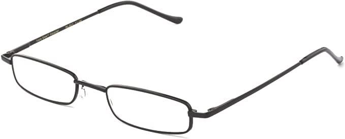 REAVEE REAVEE 3 Pair Slim Pen Reading Glasses Tube Readers Small Reader Glasses w Portable Clip Case Spring Hinged Eyeglasses 3.5 Strength