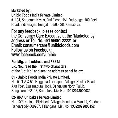 Unibic UNIBIC Danish Coconut Cookies, 900g | Pack of 03