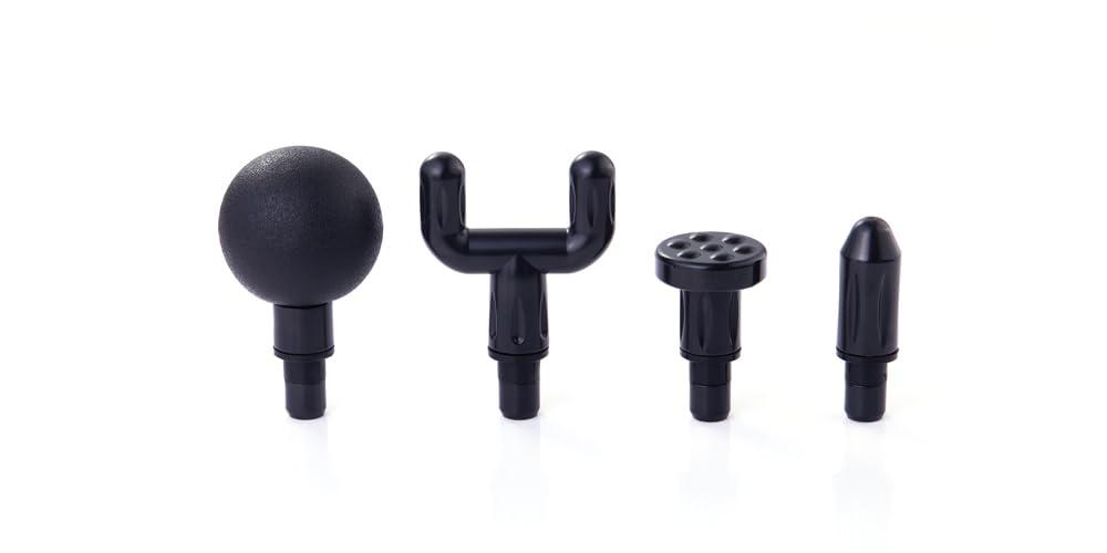 ASBAH ASBAH Beauty Gun Massager Machine for Full Body Pain Relief |Electric Massager with 4 Interchangeable Massage Heads for Head, Scalp, Face, Neck, Shoulder, Back, Knee & Leg | Deep Tissue Percussion|Portable & Handheld Massager