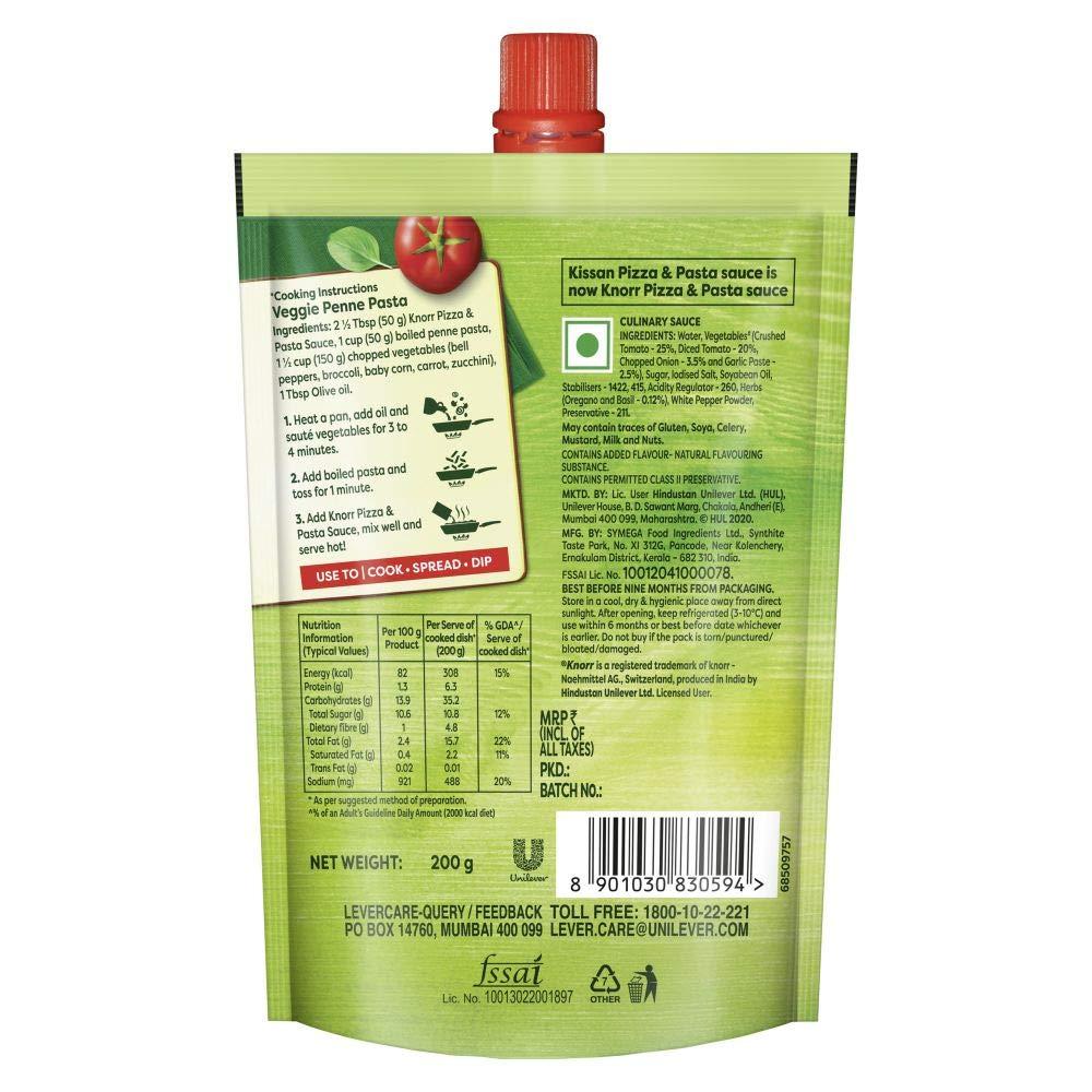 Knorr Knorr Pizza & Pasta Sauce, 200 g