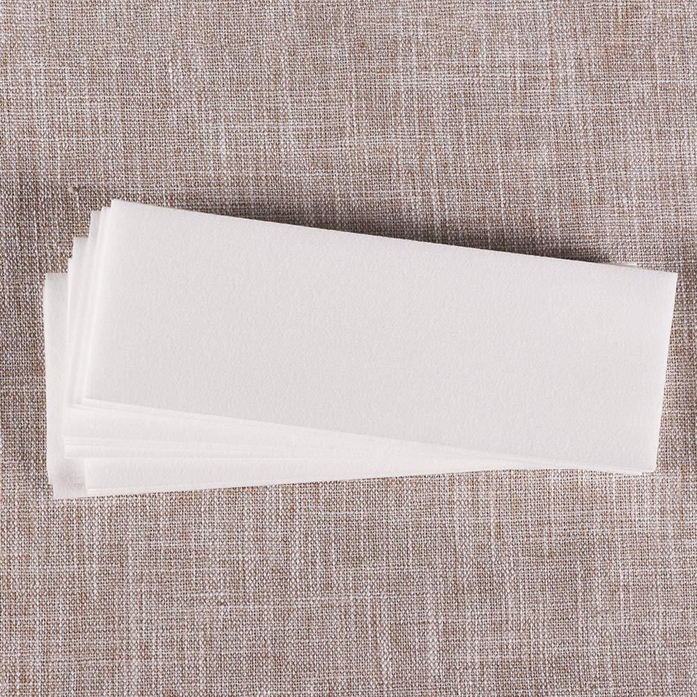 Qnotici Blue Zoo 100pcs/bag Non-Woven Waxing Strips Depilating Papers Hair Remove Wax Paper Hair Removal Accessories