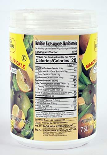 ACHAR PACHRANGA PACHRANGA International PIP Mango Lime Chilli Pickle- 800gm