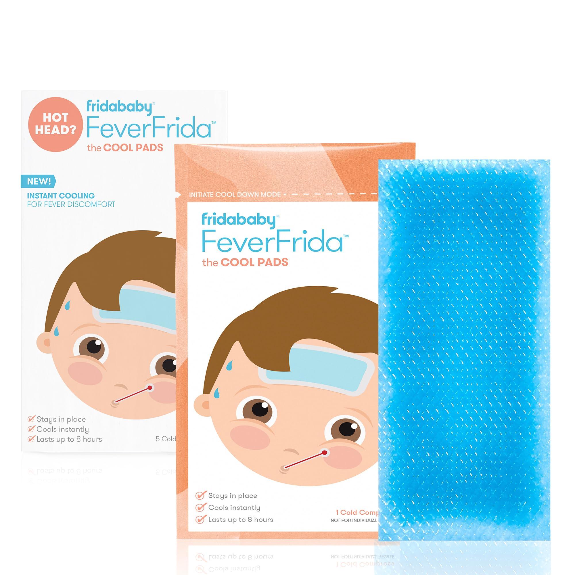 FridaBaby FridaBaby Cool Pads for Kids Fever discomfort by fridababy, 5 Count