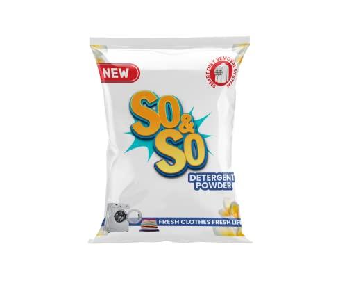 Usha Industries. So&So Detergent Powder 450gm (pack of 6)