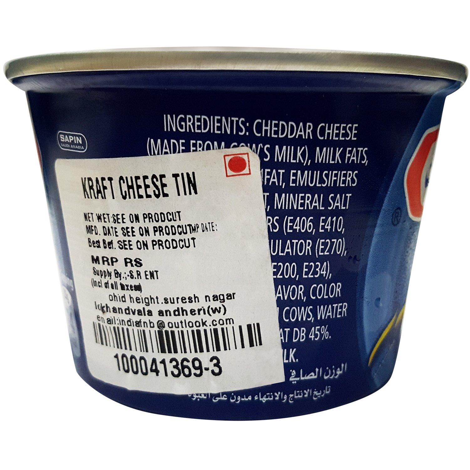 Kraft Kraft Cheese - Cheddar, 200g Tin