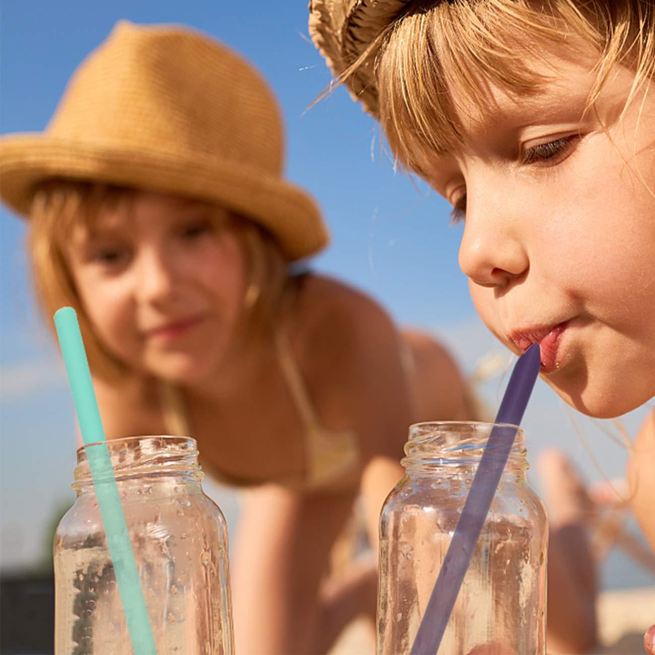 Senneny Senneny Set of 12 Silicone Drinking Straws for 30oz and 20oz Tumblers Yeti/Rtic- Reusable Silicone Straws BPA Free Extra Long with Cleaning Brushes- 12 Straight (8mm diameter) : 8mm diameter