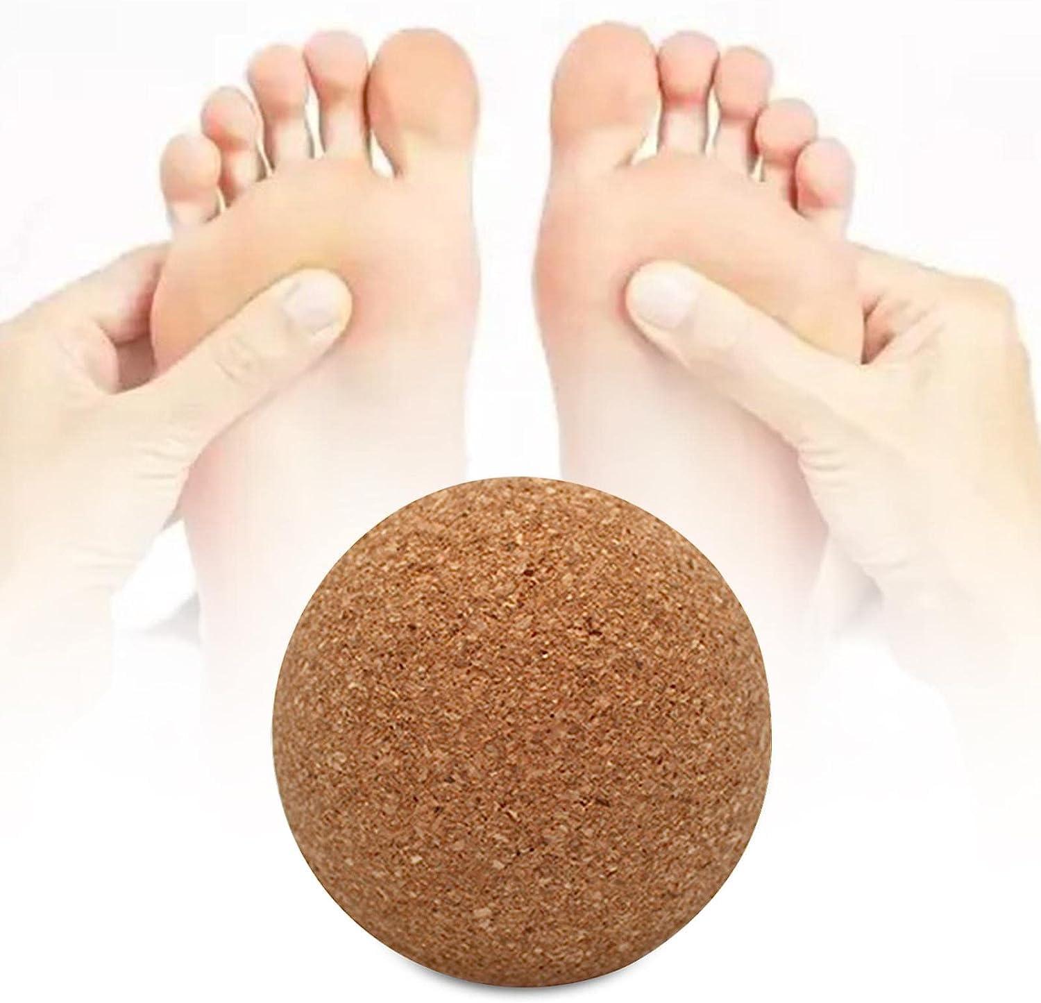 FITCOZI Fitcozi Massage Balls 1 pcs for Myofascial Release, Self-Massage, Reflexology, Plantar Fasciitis, Pressure and Trigger Points, Better Than Foam Rolling with Carry Bag (Single massage Ball)