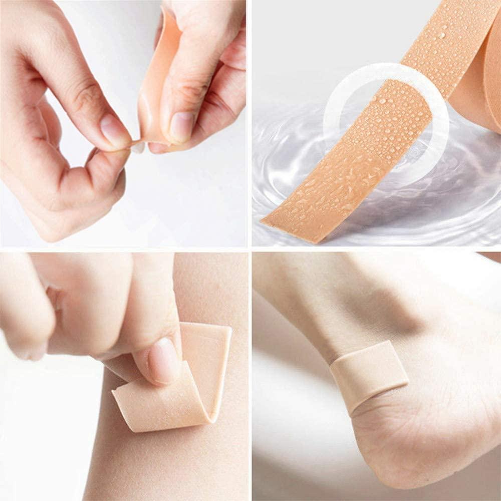 MEENIRA MEENIRA Heel Blister Prevention Bandaids for Feet Shoes Tape Cushions Foot Anti Blister Pads Flexible Athletic Finger Tape Foam Medical Waterproof Bandage Tape 5 Meter