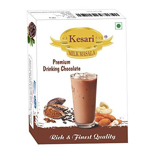 Kesari Kesari Premium Drinking Chocolate Milk Masala- 100 Gram, Strawberry Milk Masala-100 Gram Combo, Pack of 5