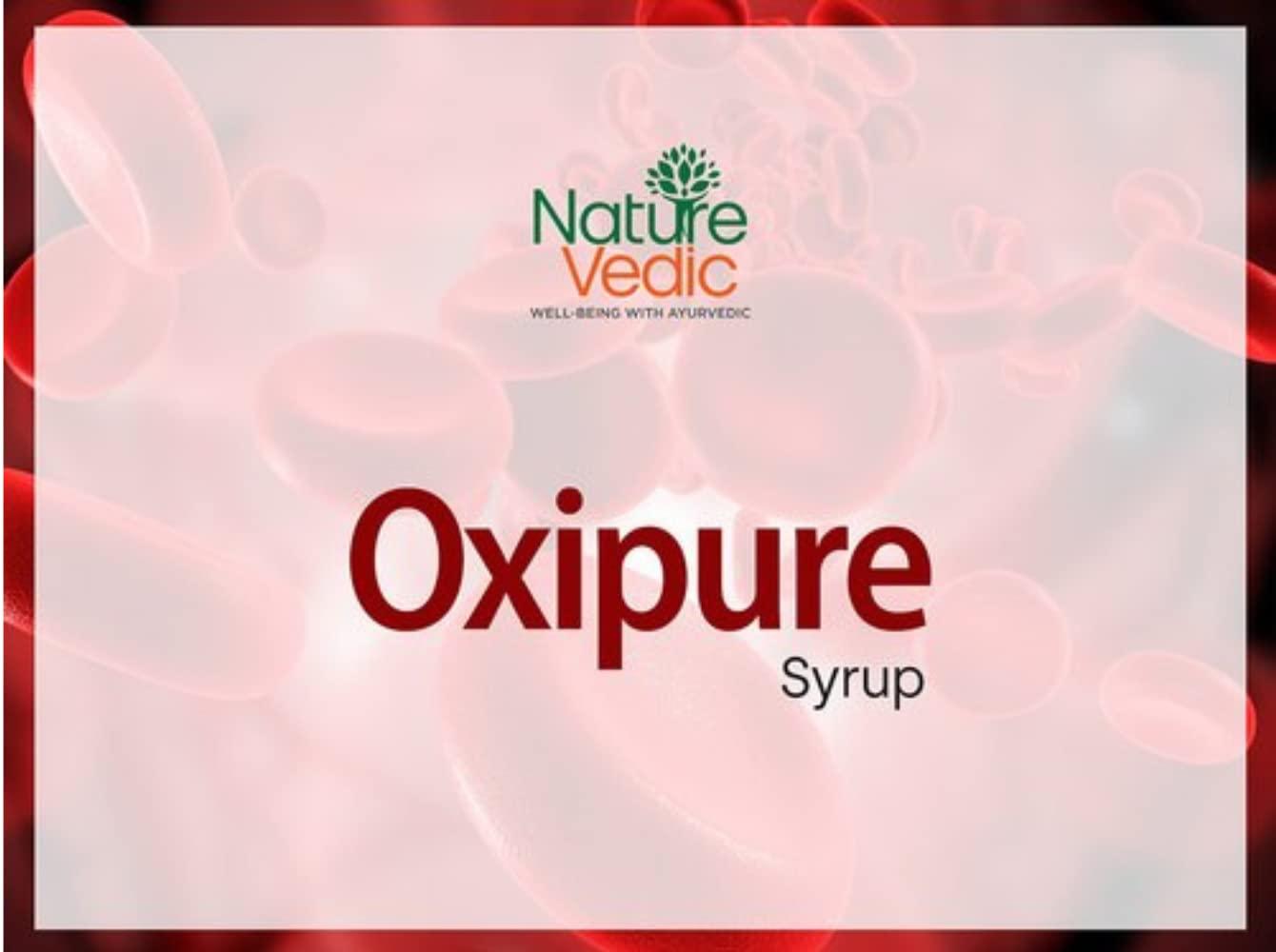 nature vedic Nature vedic Oxipure Syrup Ayurvedic Blood Purifier For Acne & Pimples Free Glowing Skin | 200 ml