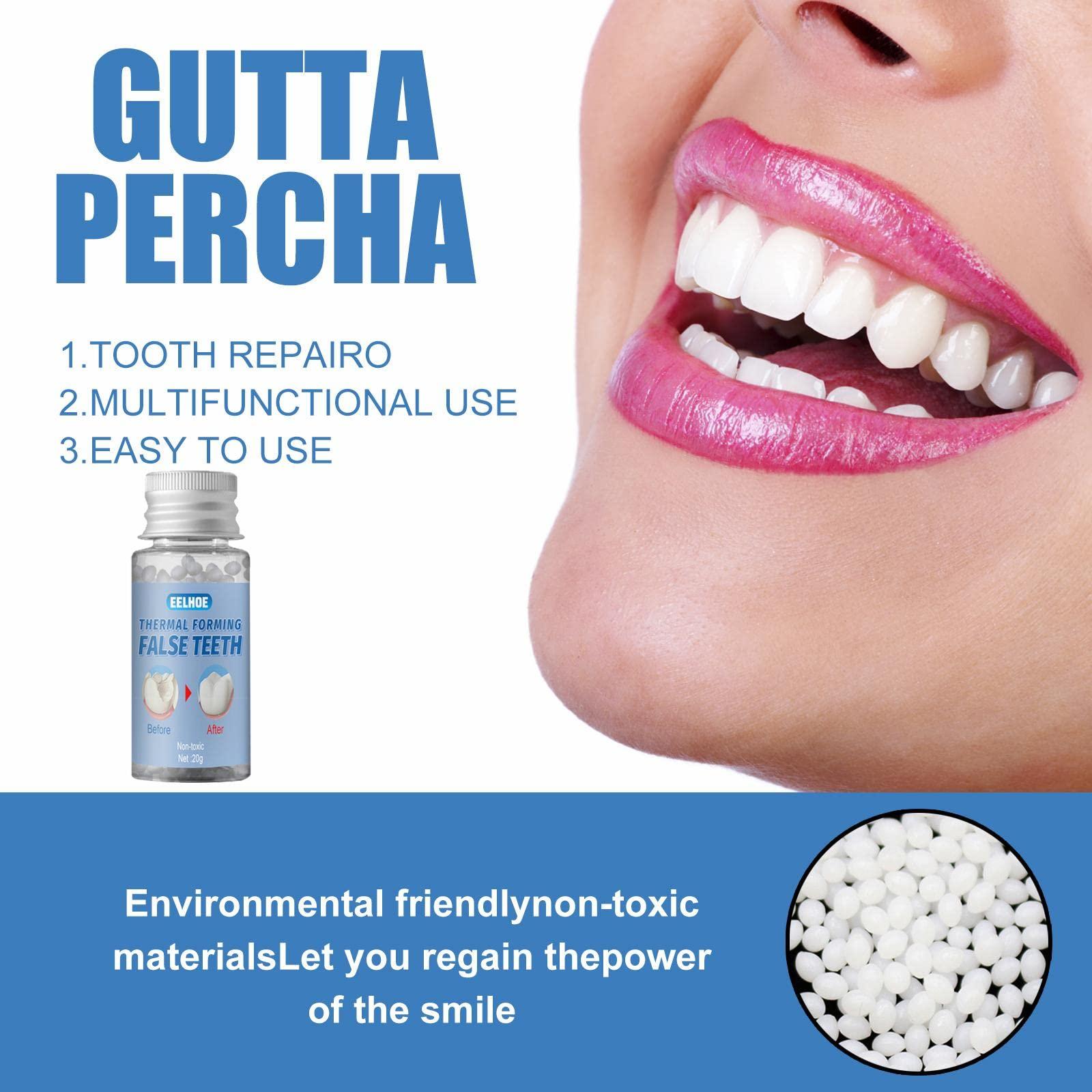 LICHTS LICHTS 1 Bottle Thermal Fitting Beads Temporary Teeth Repair Thermal Beads 20ml