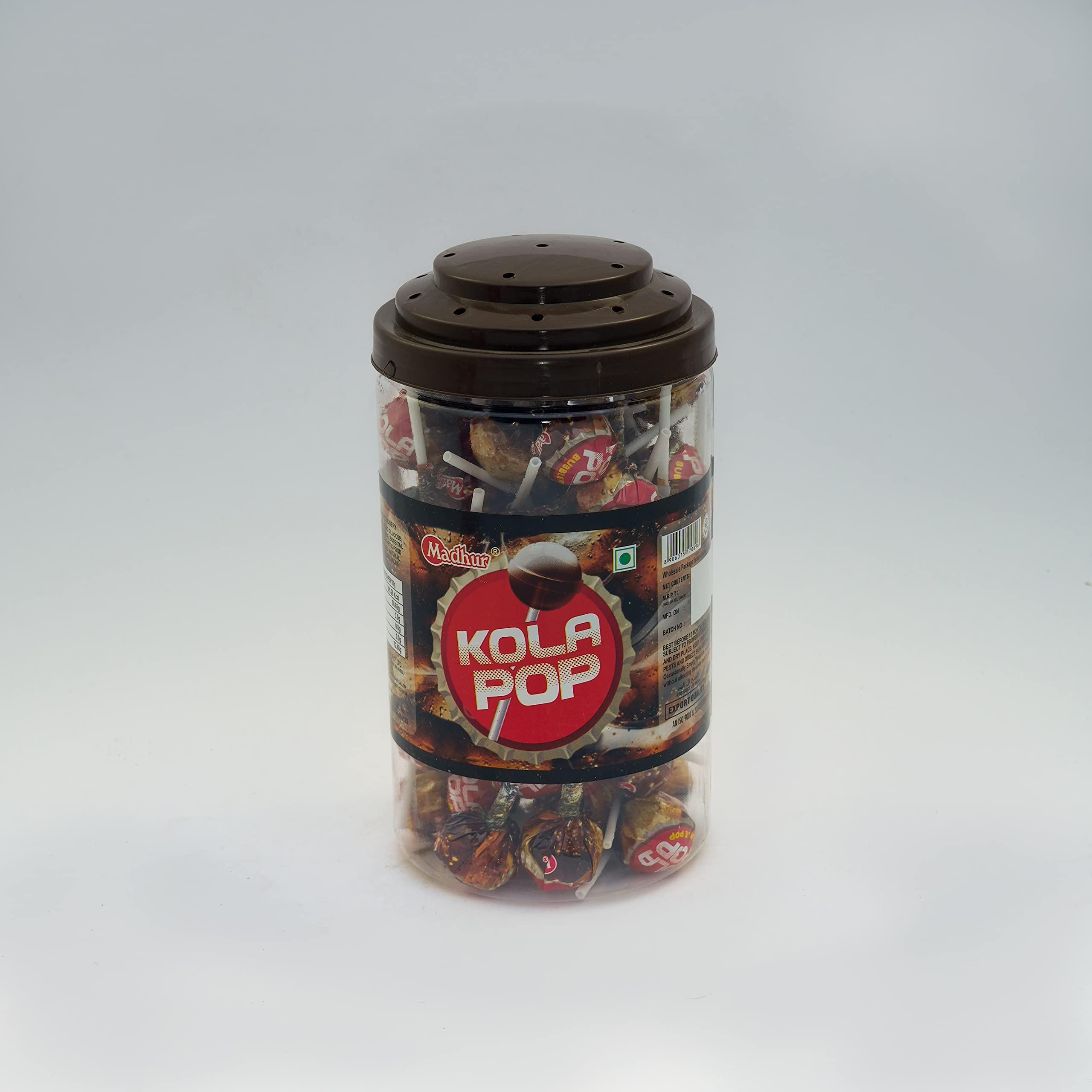 MADHUR Madhur Cola Flavored Kola Pop Lollipop | Cola Pop Candy |
