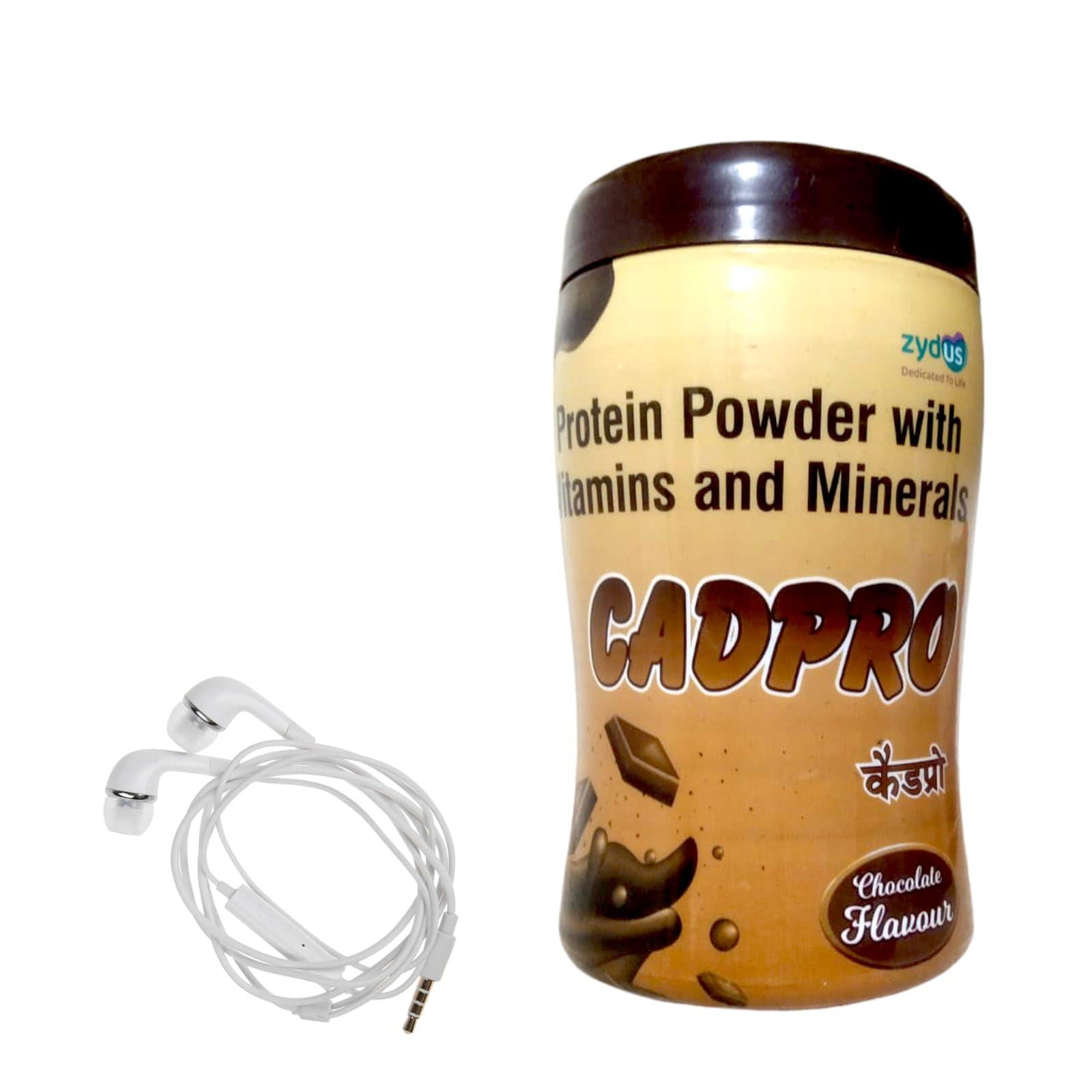 kk cadpro protein powder with vitamins and minerals 200g pack of 1 with earphone