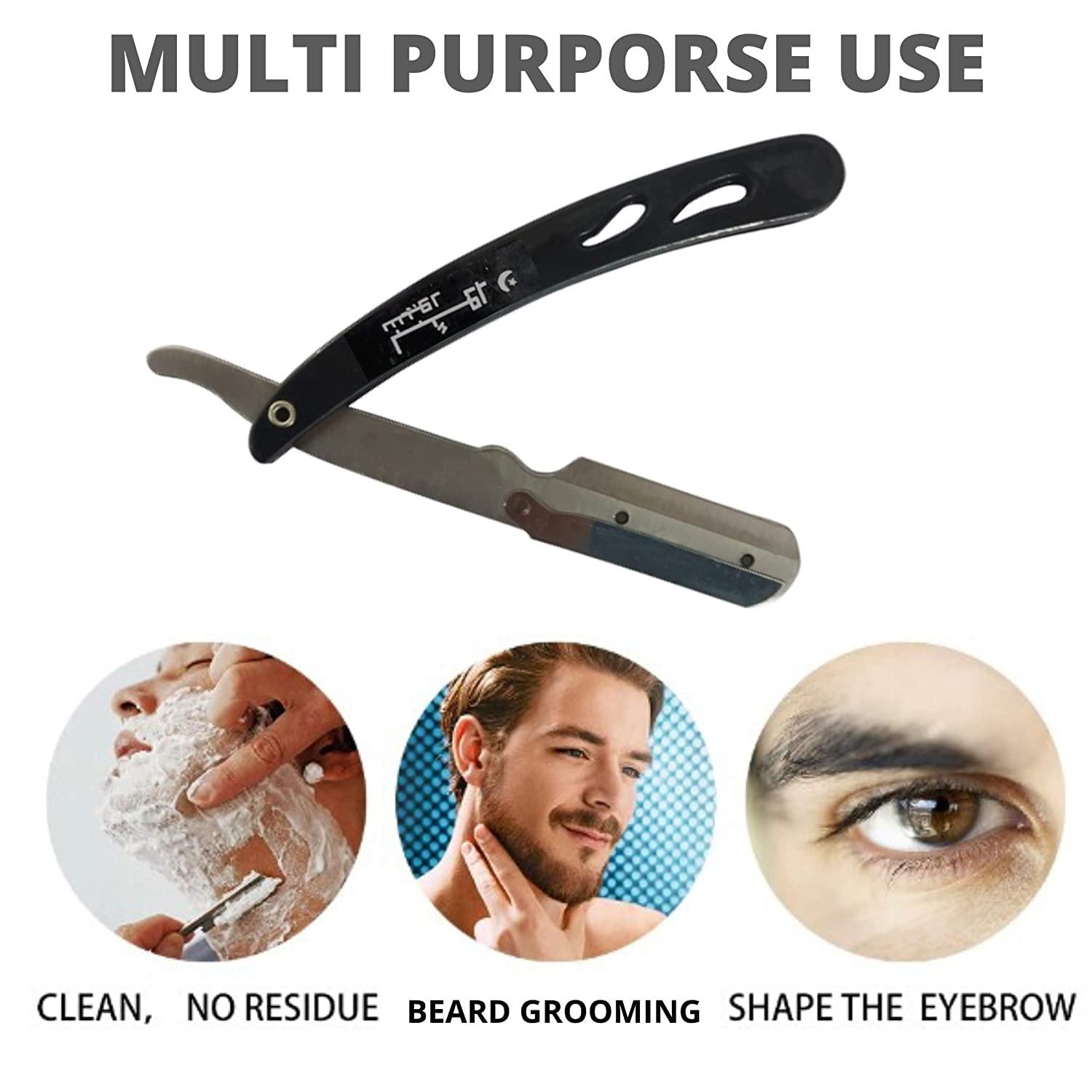 GutarGoo GutarGoo Salon Barber Folding Shaving Razor for Men, Folding Ustra, Shaving Safety Razor Ustra For Men (Barber