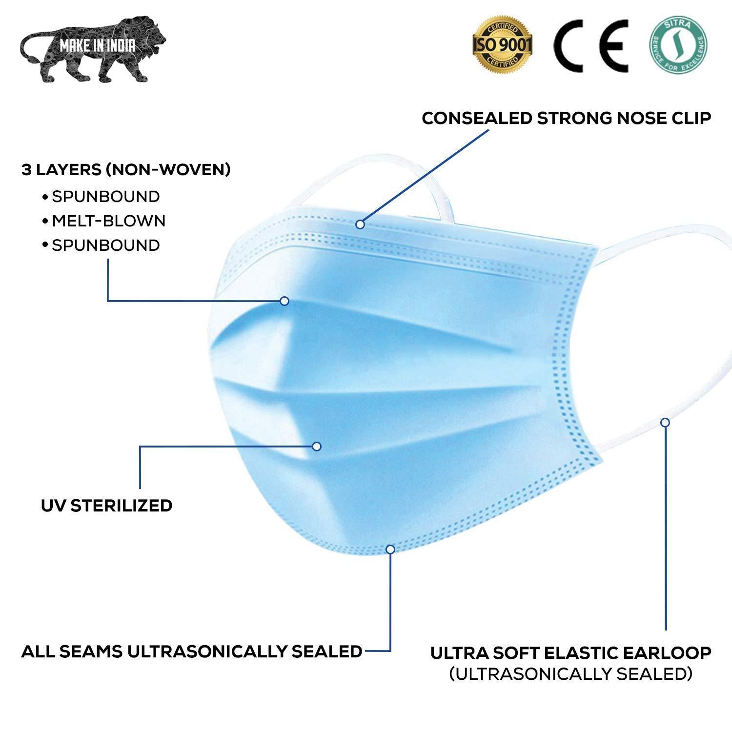 PRIHAL ART PRIHAL ART Ear Fit Armor Face Shield With Anti Fog & Anti Splash Glass, Comfortable & Fashionable With Detachable Nose Pad, Reusable, Pack of 1, Transparent, Unisex Use For 7 Years & Above People