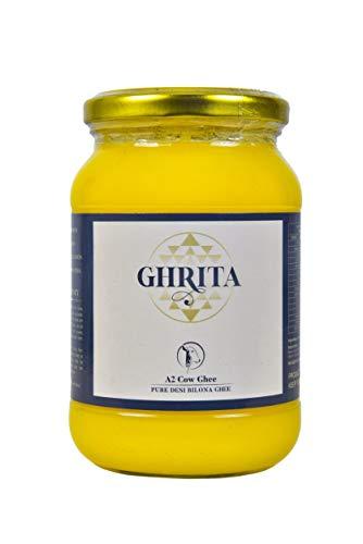 GHRITA 100% Desi Cow Ghee (A2 Ghee) - Ghrita by Shankar Farm Fresh - 500ml