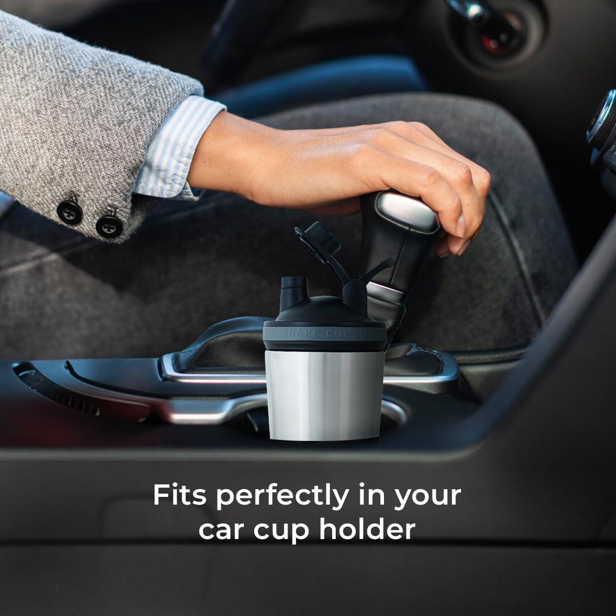 BLACKBUCK BLACKBUCK Shaker Pro: Doublewall Vacuum Insulated Stainless Steel Shaker With Noise Proof Technology,Superior Shake Without Leaks,Best For Pre Workout Shakes And Protein Mixes(Oyster Silver),750 ml