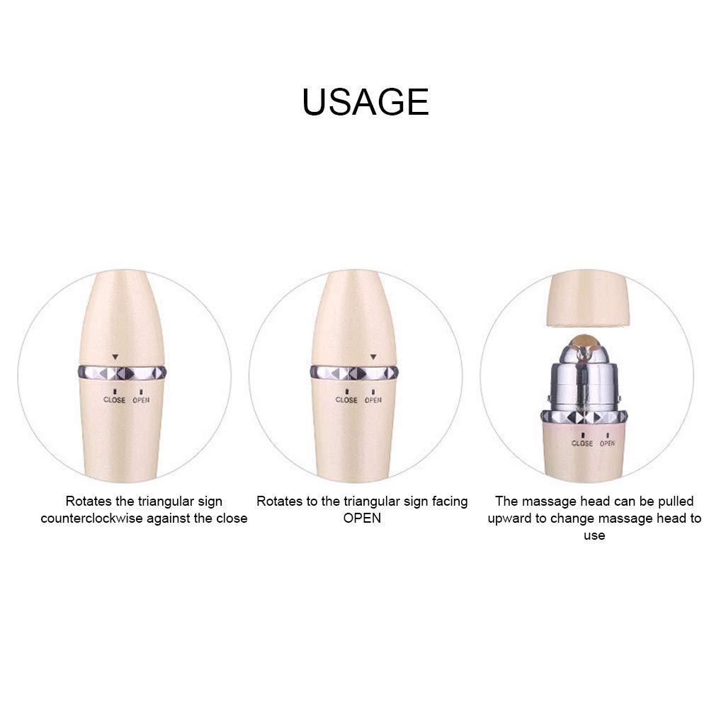 Jingyig Face Beauty Roller Face Massage Roller, V Face Massager, Lifting for Face Tightening Eye