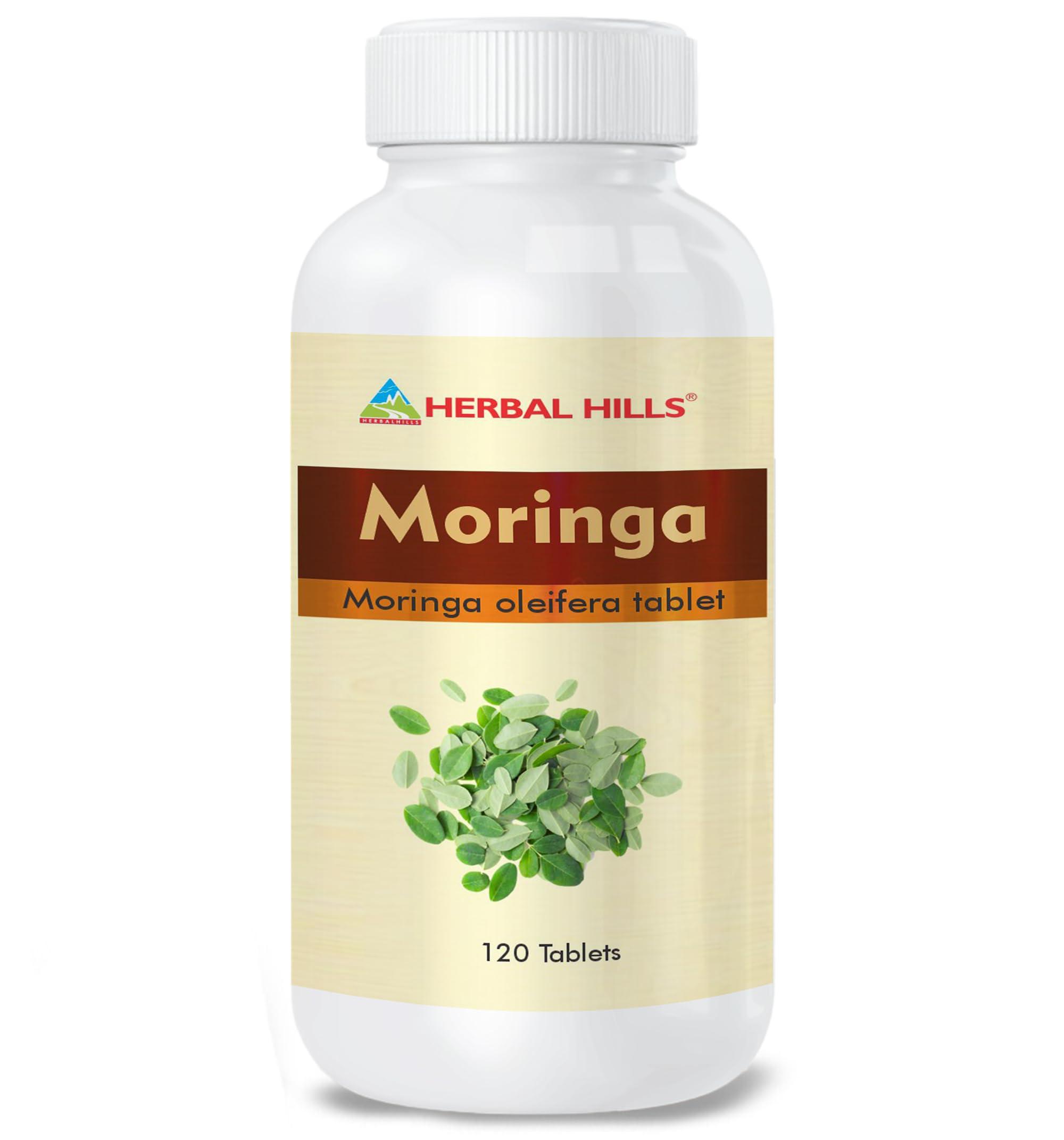HERBAL HILLS Herbal Hills Moringa Tablets (120 Tablets (Pack of 4))