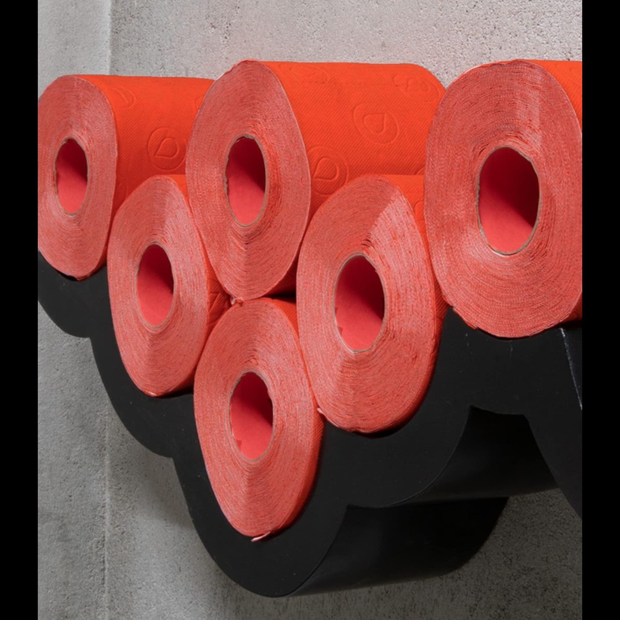 Renova Renova Red Toilet Paper, 6 Rolls, 3-Ply, Colored & Scented, Soft, Dermatologically & Gynaecologically Tested, 180 Pulls/Roll, 1080 Sheets