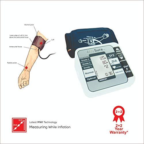 AccuSure AccuSure TS Blood Pressure Automatic Monitoring System, White