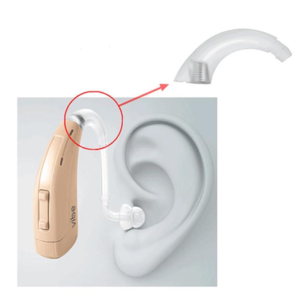 FCS FCS Replacement Ear Hook for Siemens Signia Fast P/Fun P/SP Run P/SP, Prompt P/SP, Intuis 2SP, Intuis 3P/SP/M BTE Hearing Aid Easy Install | Durable ABS | Anti-Howling.