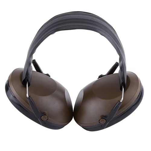 CURLIN Ear Muffs, Soundproof Ear Defenders Noise Reduction for Working(Green)