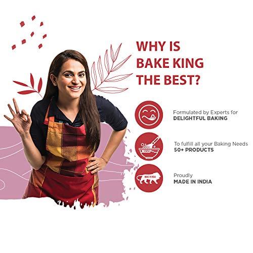 BAKE KING BAKE KING CMC Powder (Carboxymethyl Cellulose) 100G for Ice Creams, Food Grade | Soft, Smooth and Creamy | Raising Ingredient Powder | Instant Ice Creams That Improves Texture & Softness