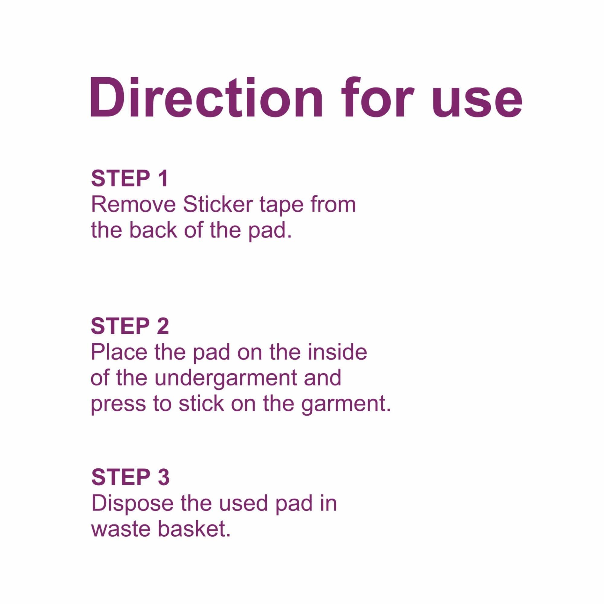 SMILE PAD Smilepad Sticky Maternity Pads for Women Post Pregnancy, Soft and Rash Free, Pack of 10 Delivery Pads - Perfect for Heavy Postpartum Bleeding, Active Moms, C-Section Recovery, Sensitive Skin