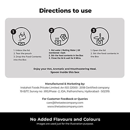 TheTasteCompany TheTasteCompany Chicken Biryani - Ready to Eat | Instant Food | Taste Company (Pack of 6)