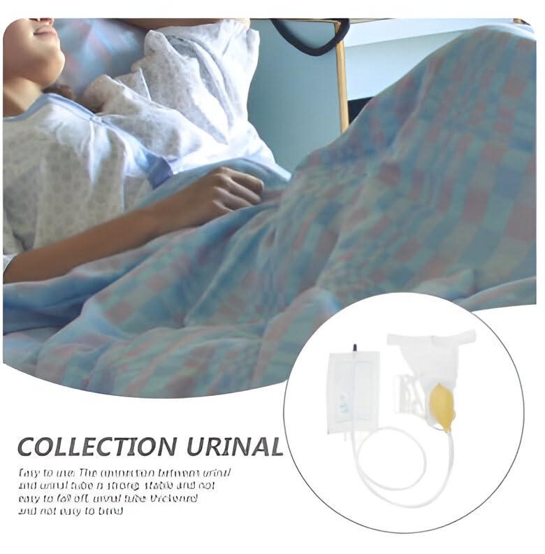 Generic Urinal Urine Bags Women Pee Catheter Elderly Female Patient Supply Wearable Cloth Urinals For Collect Kit 2 * 1000ml