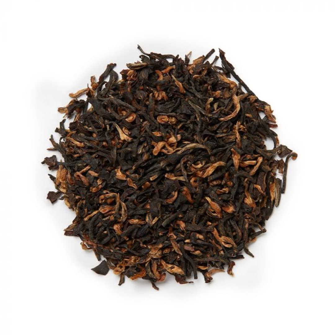 Newby Newby Rare Assam Loose Leaf Black Tea, 100 Grams Caddy Box, Harvested During Second Flush Having Malty Taste and Sweet Aroma of Brown Sugar Best Buy for Tea Lovers