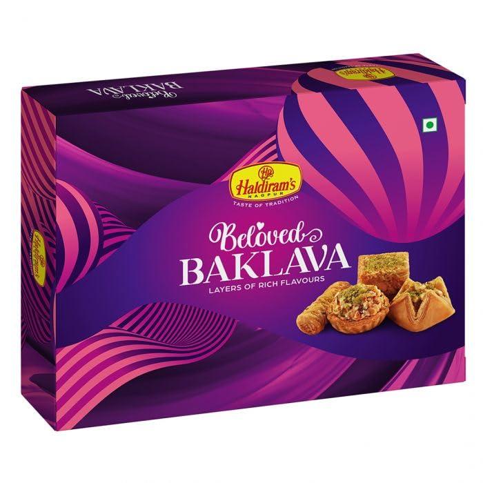 Haldiram\'s Haldiram\'s Nagpur Sweet Wonder 1kg and Assorted Baklawa(300gm) combo