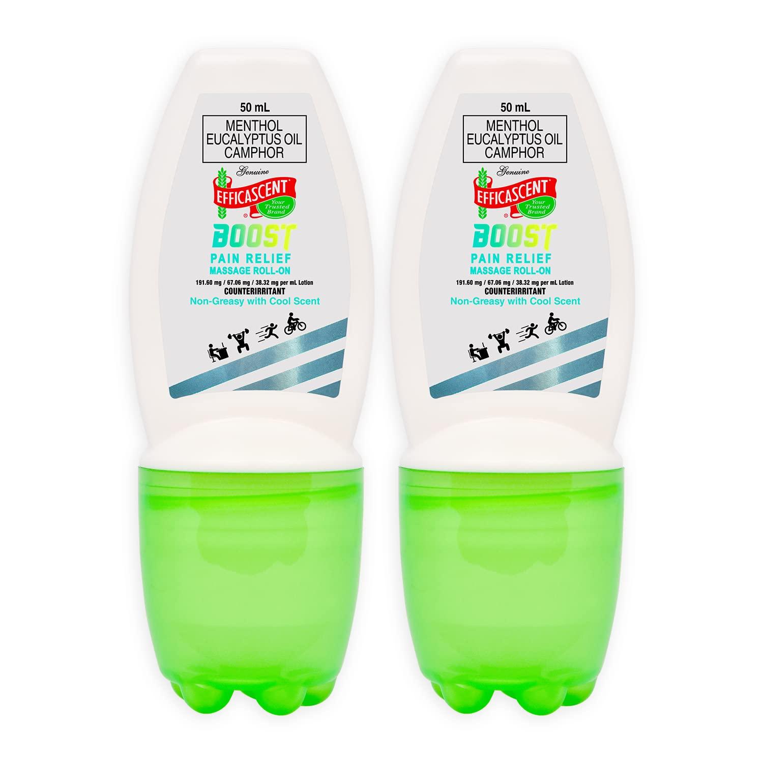 Generic Efficascent Boost Pain Relief Massage Roll-On 50 mL(Pack of 2)