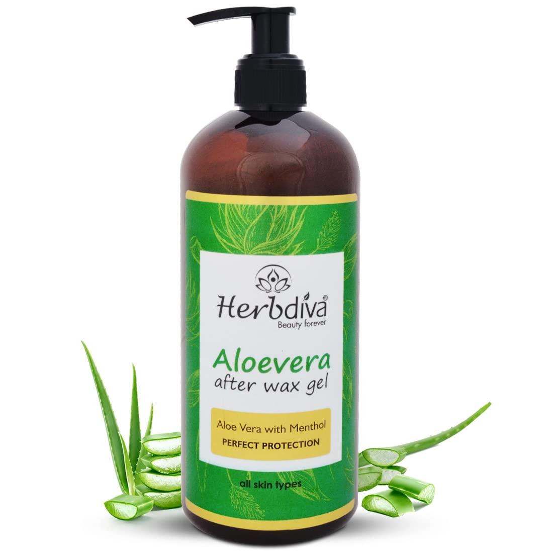 HERBDIVA Herbdiva Aloe Vera After Wax Gel 500ml