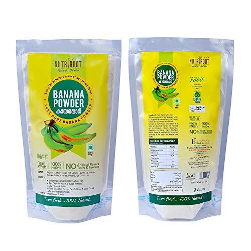 NUTRIROOT NUTRIROOT Natural Kerala Nendran Banana Powder, Flour 250 Grams (Pack of 1)
