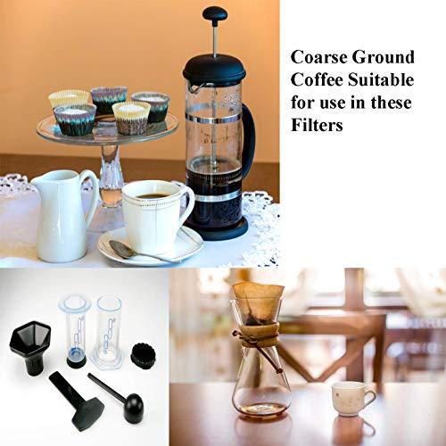 Tribal Coffee Tribal Coffee- Araku Valley Coffee Powder COARSE Ground for Filters (French Press, Aero Press and Pour Over Filters, etc)- 400 Grams (Just Arabica)