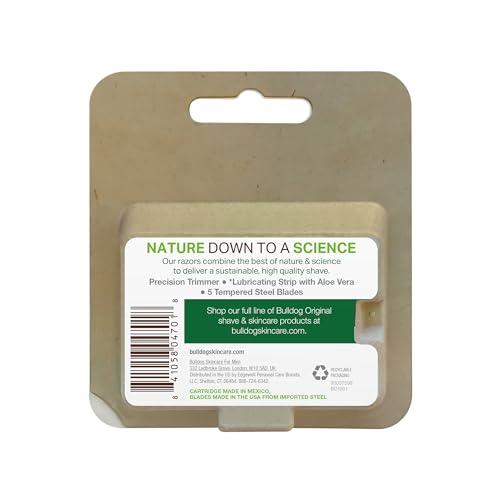 Bulldog Bulldog Mens Skincare and Grooming Original Razor Blades Refills for Men, 8 Count