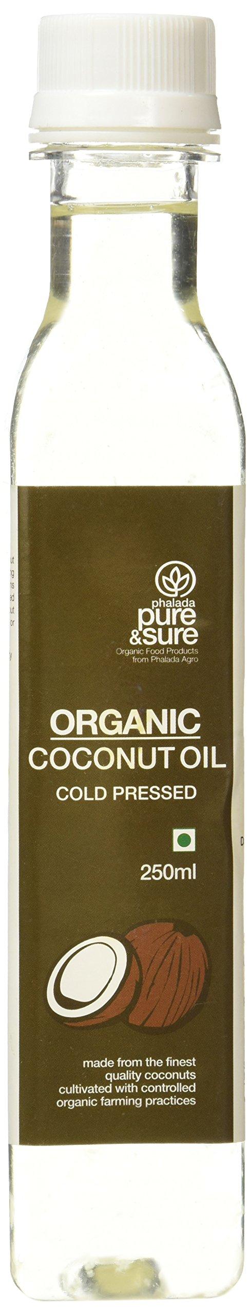 Phalada Pure & Sure Pure & Sure Castor Oil, 500ml & Pure and Sure Organic Coconut Oil, 250ml