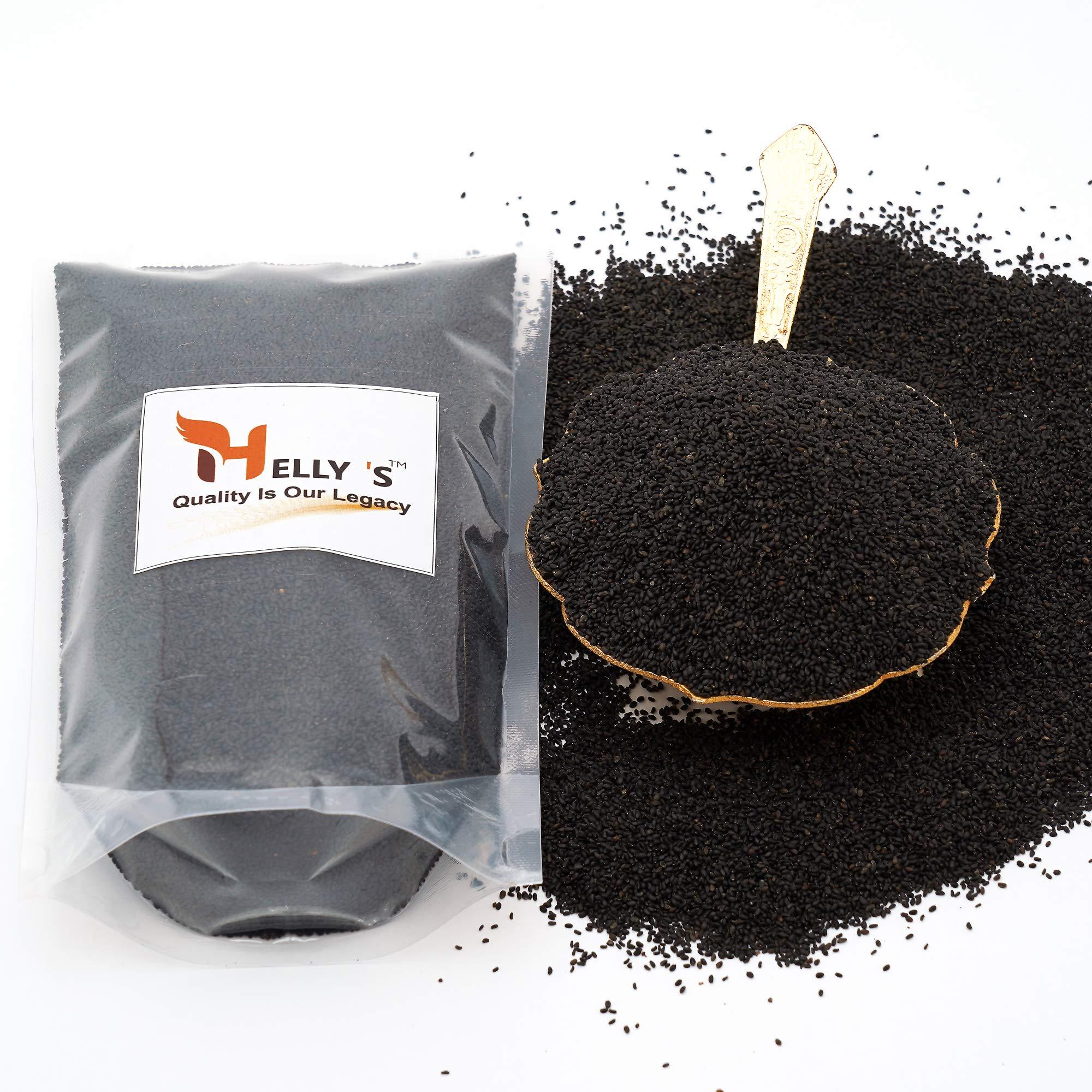 Helly's Helly's Premium Basil Seeds ( Tukmaria / Falooda / Sabja Seeds ) | 100 gm Pack - Zip Lock