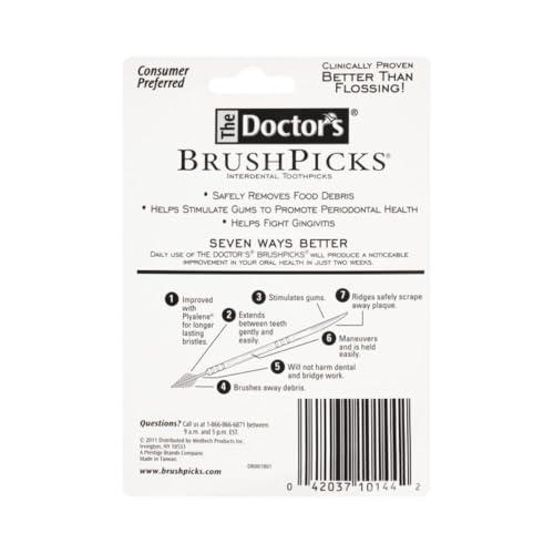The Doctor\'s 1100 (4 x 275) : Doctor\'s Brushpicks Treatment, 1100 Count