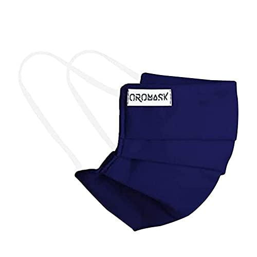 Oromask Oromask Premium Cotton Face Mask for Men Women 4 Layers (BFE>90%) Reusable Washable with Nose Clip & Mask Band BUPO7