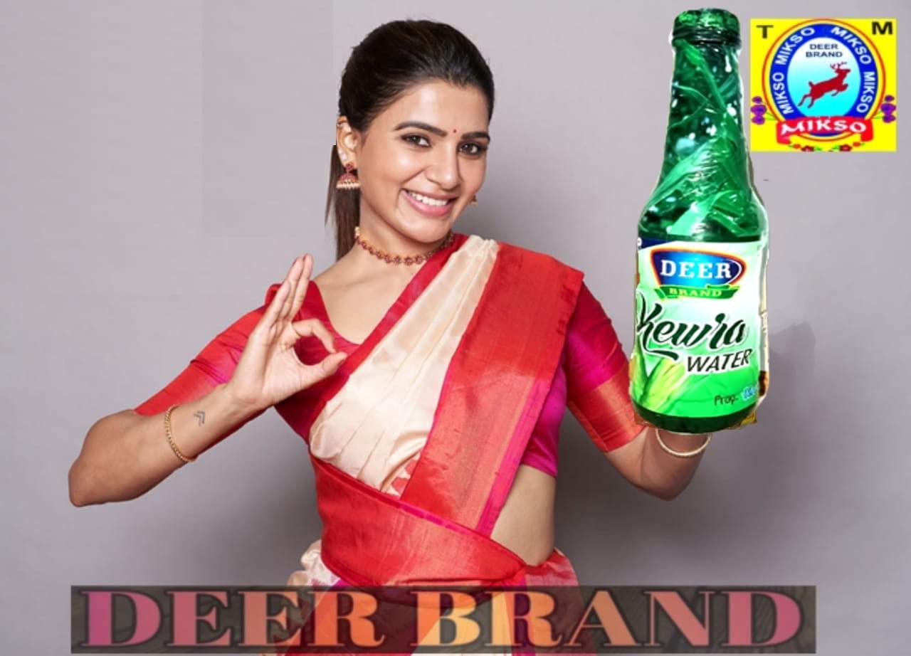 DEER BRAND MOGHLAI DEER BRAND Rice Dishes & Mughlai Dishes Water use in Biryani, Pulao,Fried Rice, Milkshakes,ice-cream,Rasmalai,Sharbat,Rasgulla,Sweet Dishes-Desserts (Kewra Water Keora Jal, 600 ML)