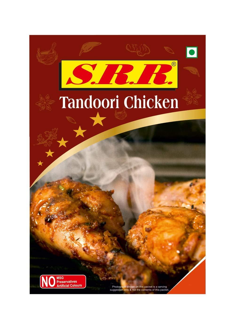SRR MASALA SRR MASALA Chicken Tandoori Masala (75 g Each, Pack of 6)