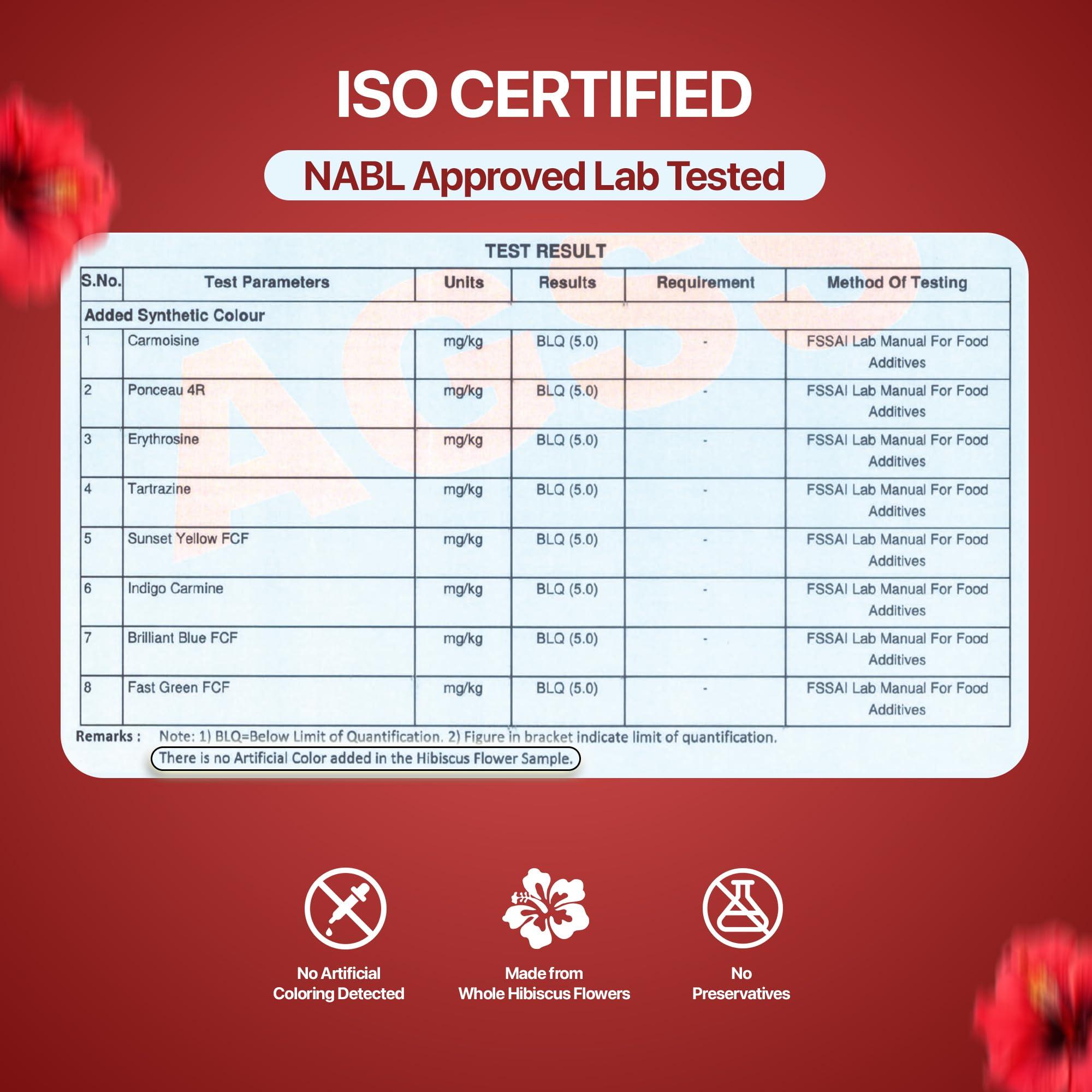 BLUE TEA BLUE TEA - Hibiscus Rose Herbal Tea  18 Tea Bags | SKIN GLOW ENHANCING TEA | Flower Based - Caffeine Free -Vegan - Gluten - Free - Non-GMO | Farm - Packed Tin Packaging