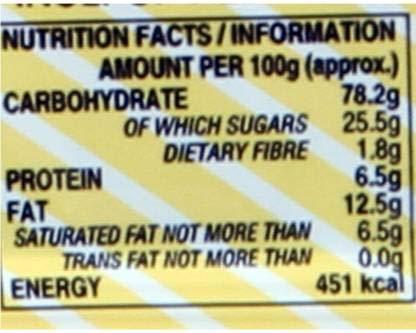 Parle-G Parle-G Original Gluco Biscuits 18% Extra 65 g -Pack of 24