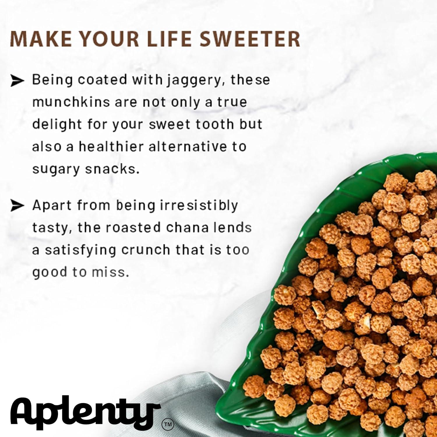 Health Benefits Health Benefits Gur Chana-Good Roasted Chana Coated With Organic Jaggery Natural Jaggery with Roasted Chickpeas Healthy Lite Immunity Booster (900 gram